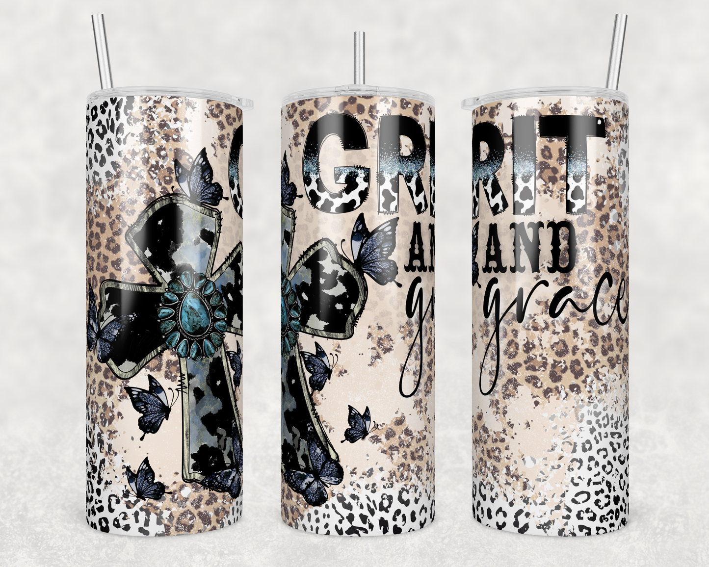 Grit & Grace 20oz Skinny Tumbler