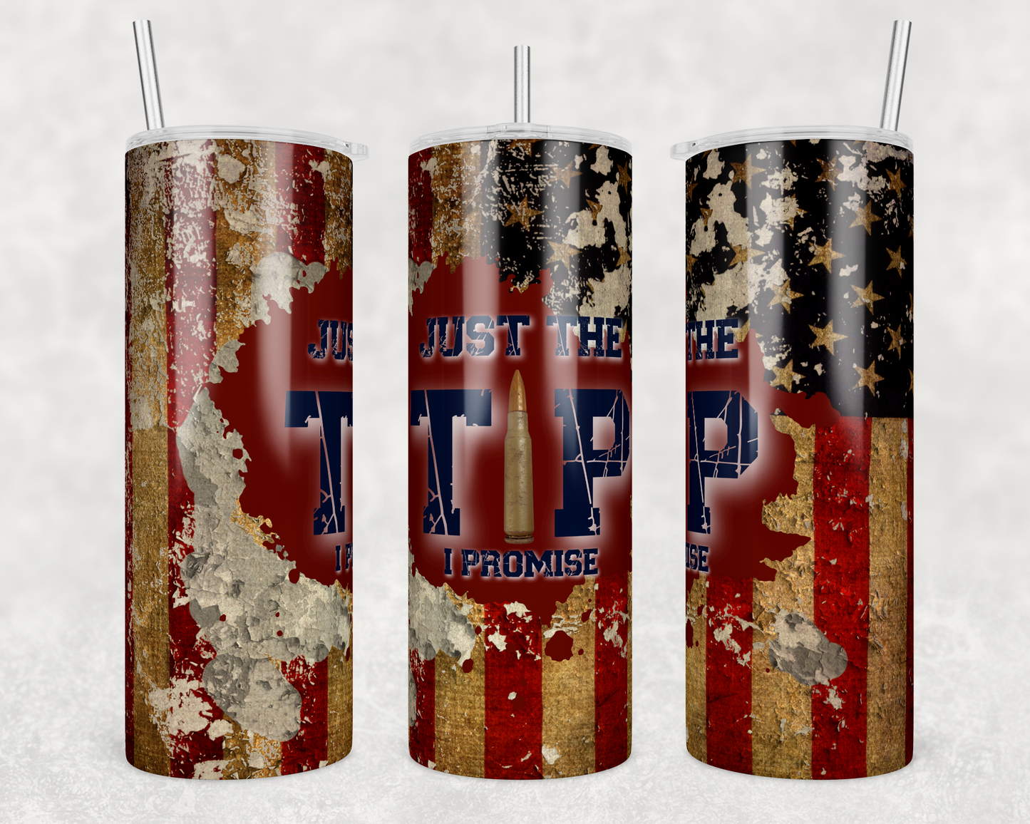 Just the TIP I Promise 20oz Skinny Tumbler