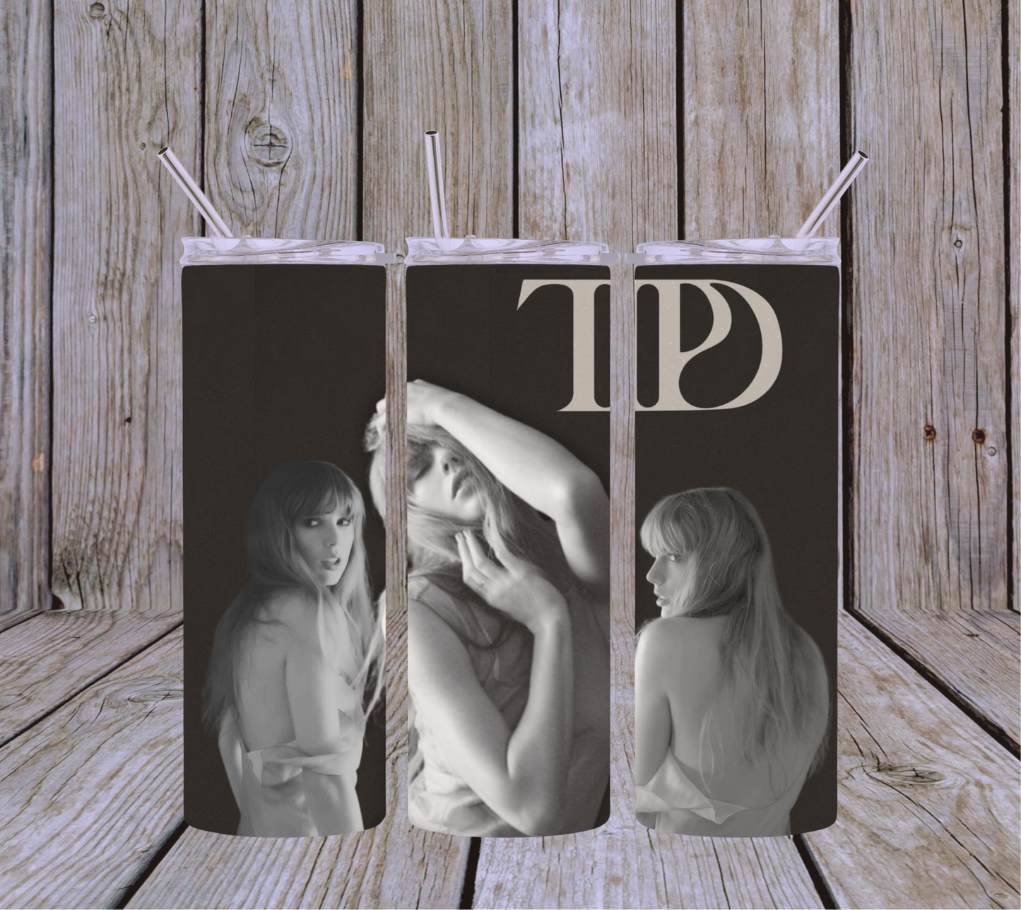 TTPD Taylor Swift 20oz Skinny Tumbler