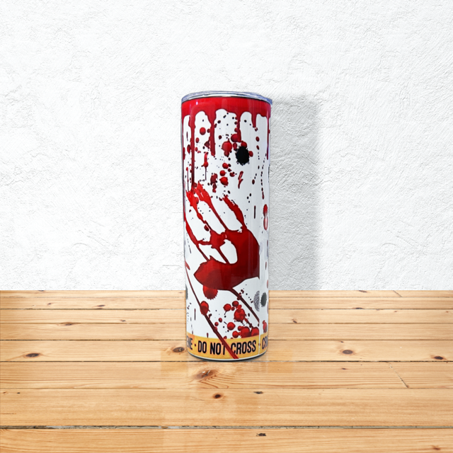 Blood Stains 20 oz. Skinny Tumbler