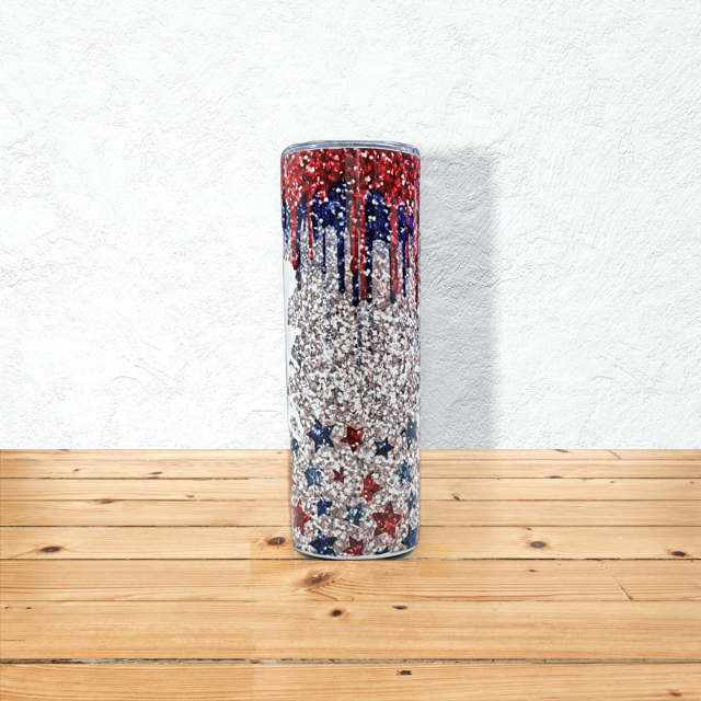 American Mama Patriotic 20 oz. Skinny Tumbler