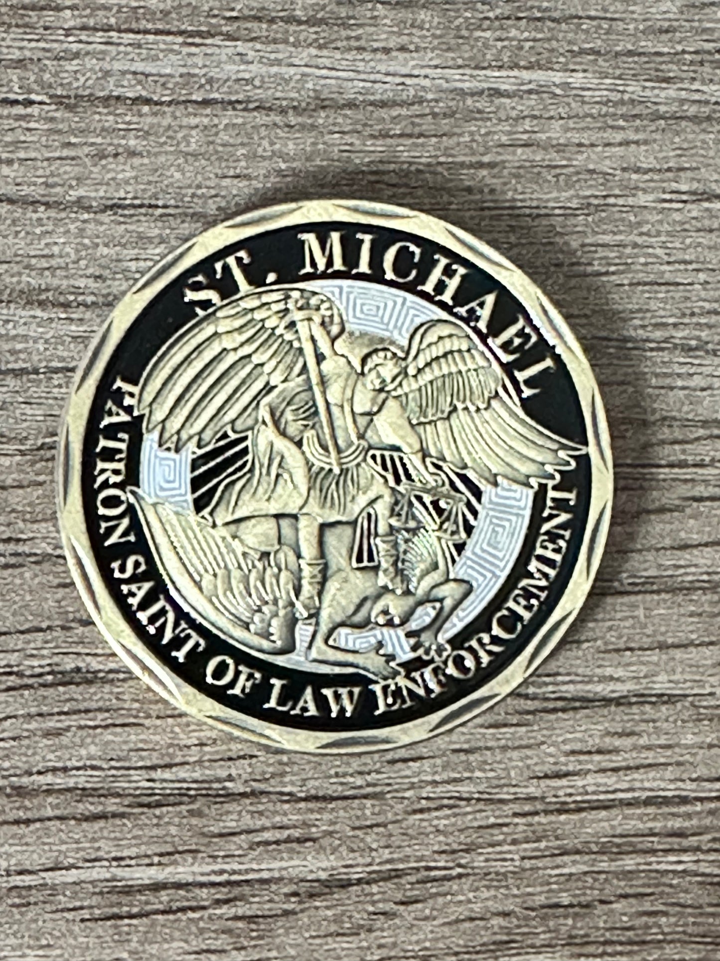 Police Officer / St. Michael Challenge Collector Coin