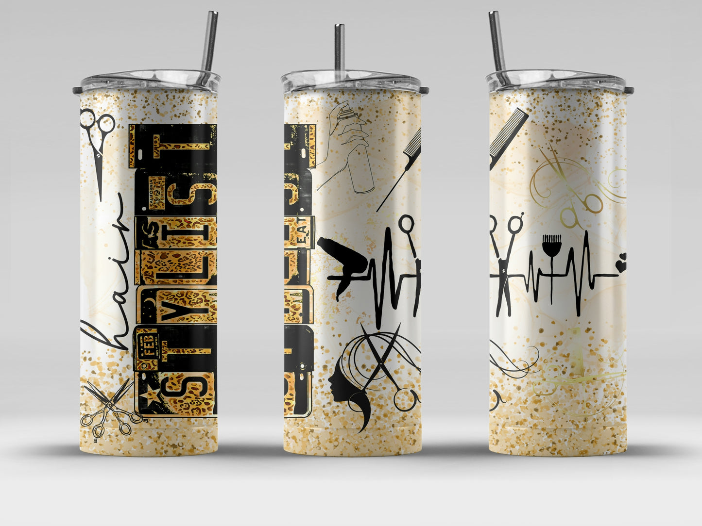 Hair Stylist 20oz Skinny Tumbler