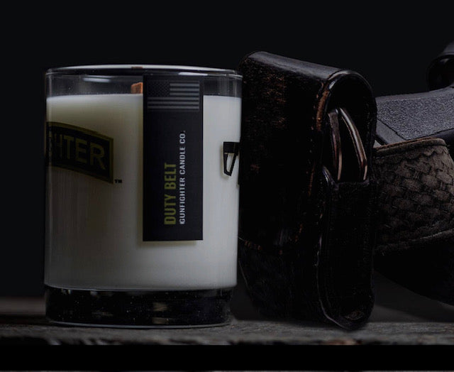 Duty Belt Gunfighter Candle