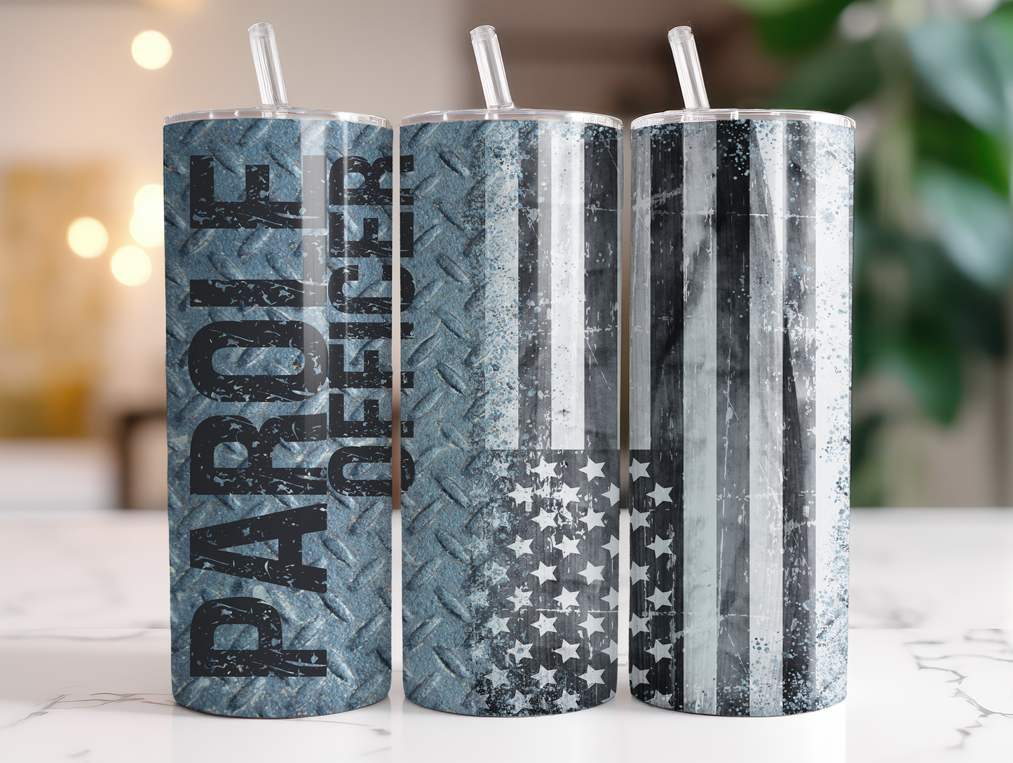 Parole Officer 20oz Skinny Tumbler