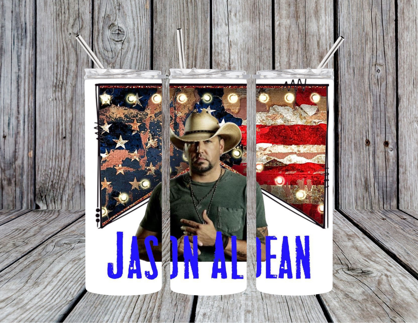 Jason Aldean - Country Skinny Tumbler