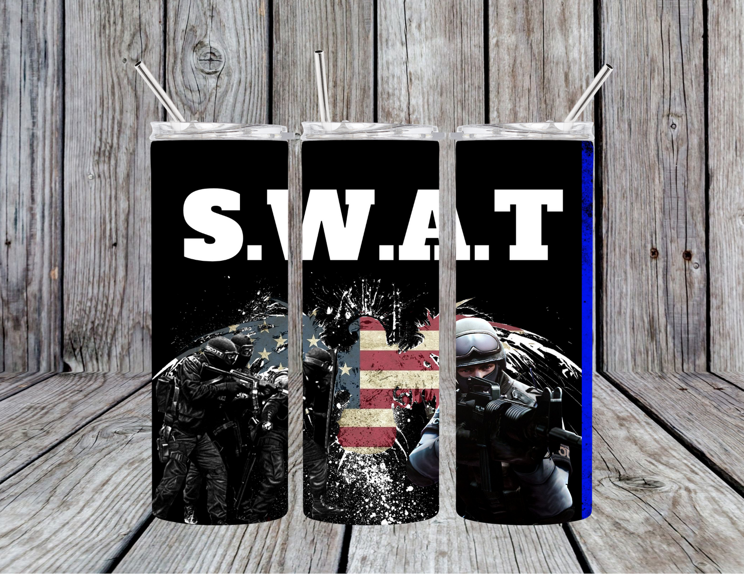 Swat Police 20 oz Tumbler