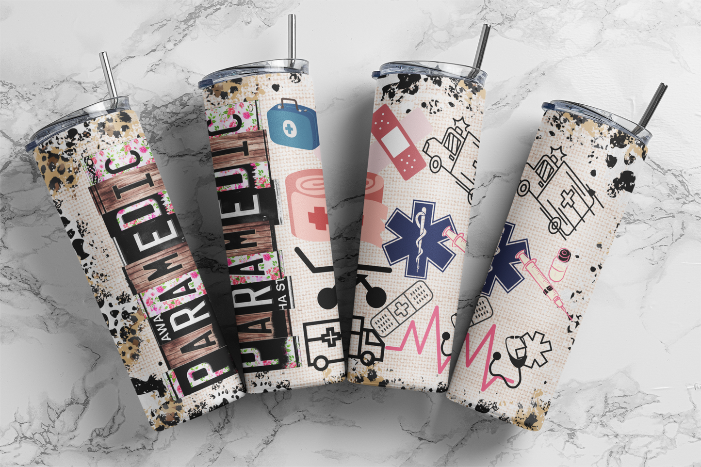 Paramedic 20oz Skinny Tumbler