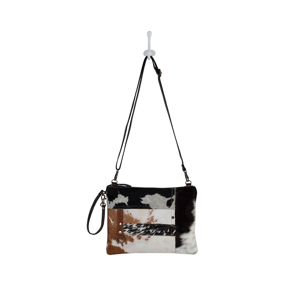 Tyler Ridge Hair-On Leather Myra Bag