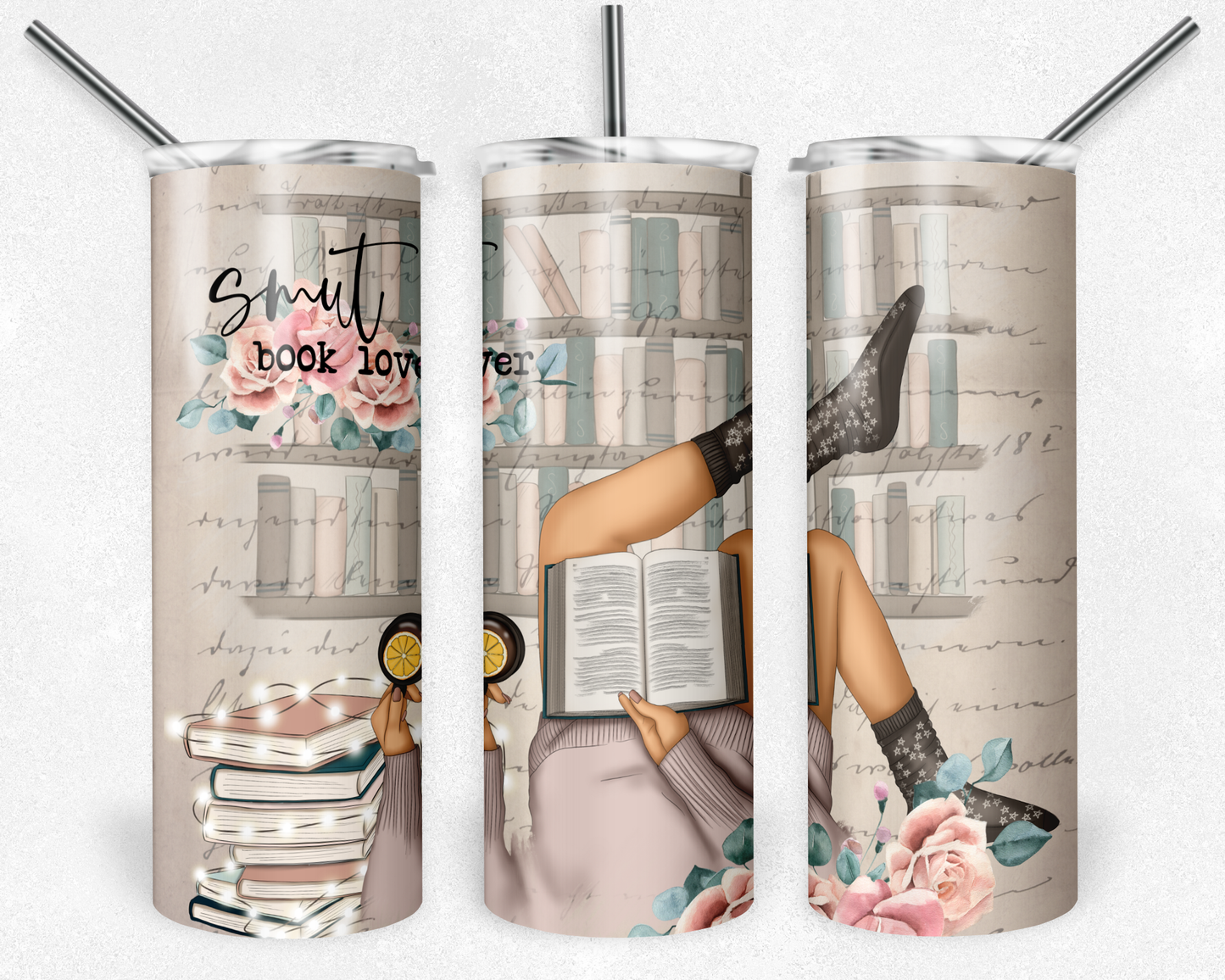 Smut Book Lover 20oz Skinny Tumbler