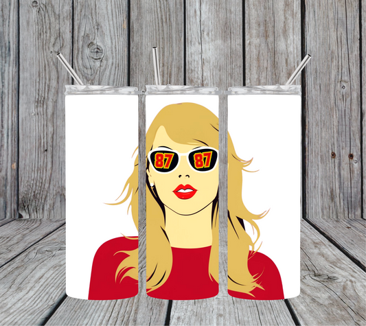 Taylor Swift 87 20oz Skinny Tumbler