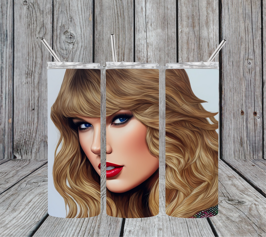 Taylor Swift 20oz Skinny Tumbler