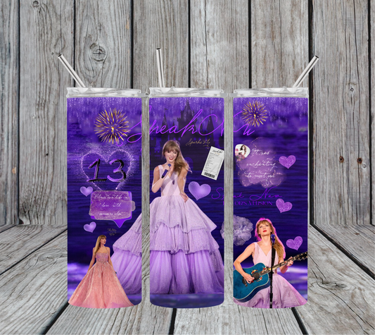 Speak Now Taylor Swift 20oz Skinny Tumbler