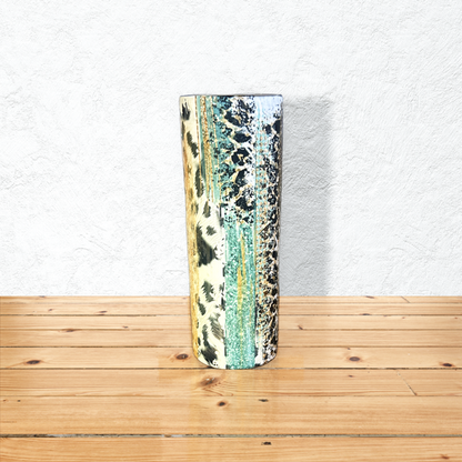 Mom Life - Leopard 20 oz Skinny Tumbler