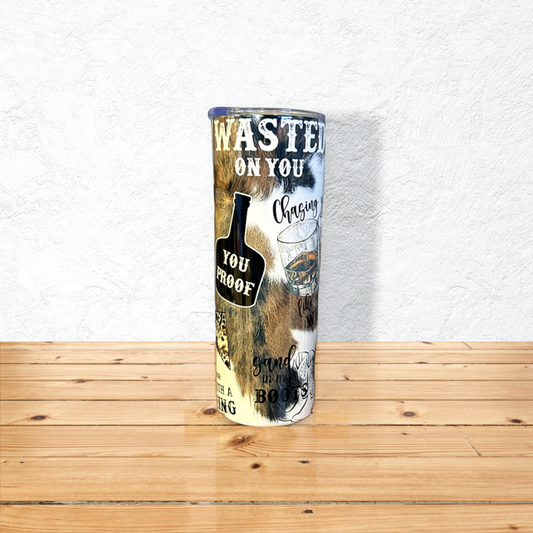 Morgan Wallen Wasted On You 20 oz SkinnyTumbler