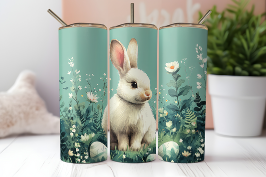 Easter Bunny 20oz Skinny Tumbler