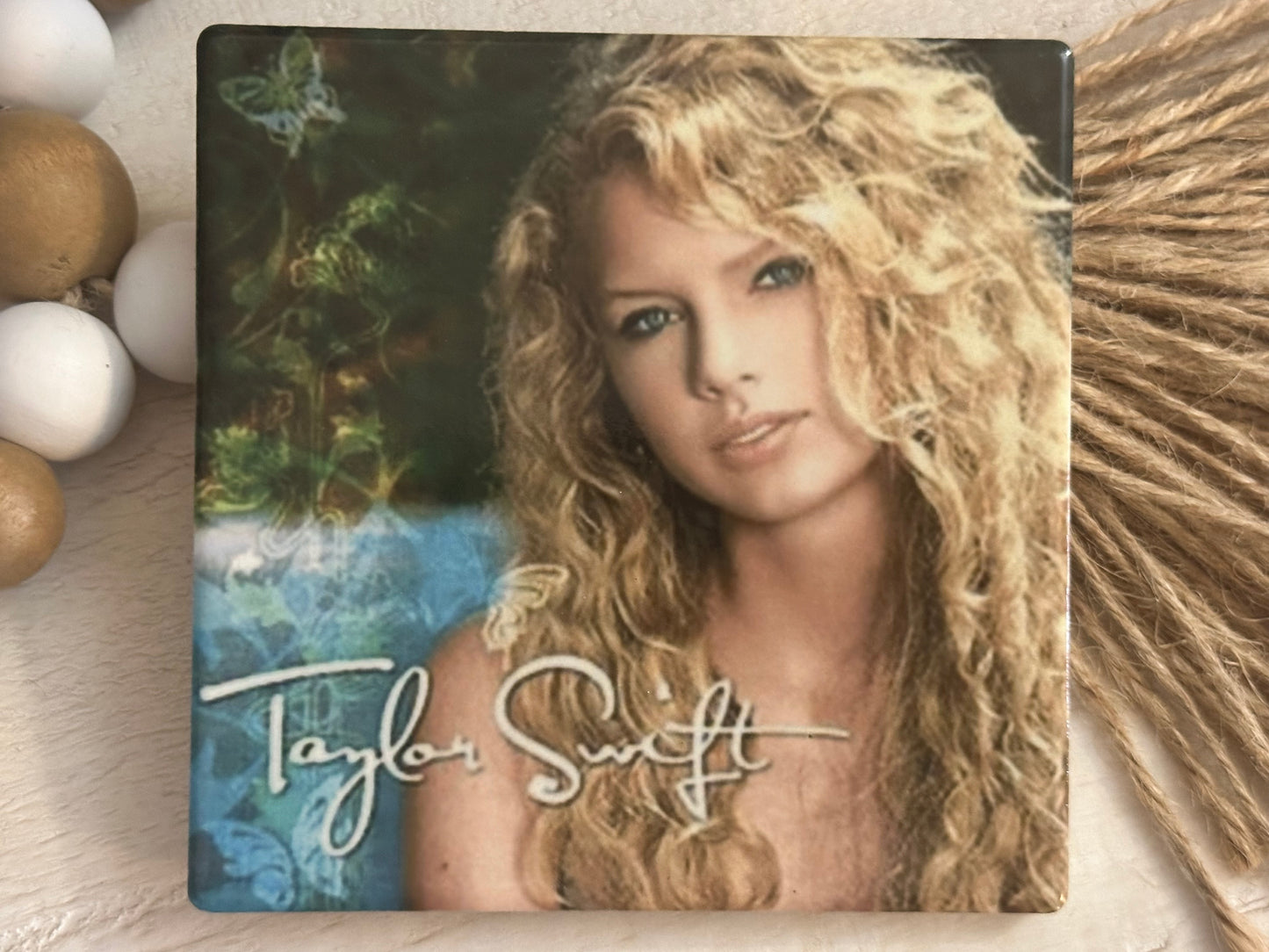 Taylor Swift Debut Album Ceramic Coasters
