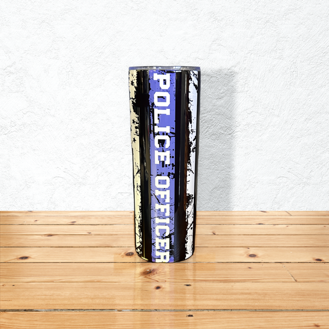 Police Officer, Thin Blue Line 20 oz Tumbler