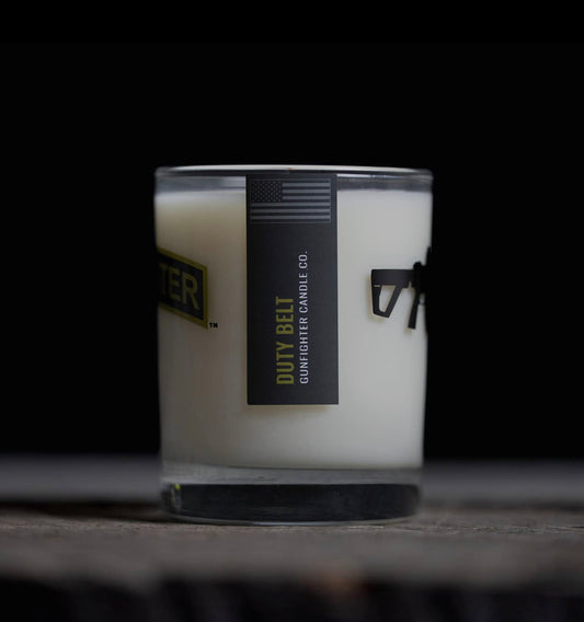 Duty Belt Gunfighter Candle