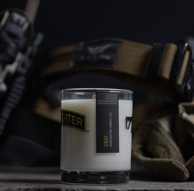 SWAT Gunfighter Candle