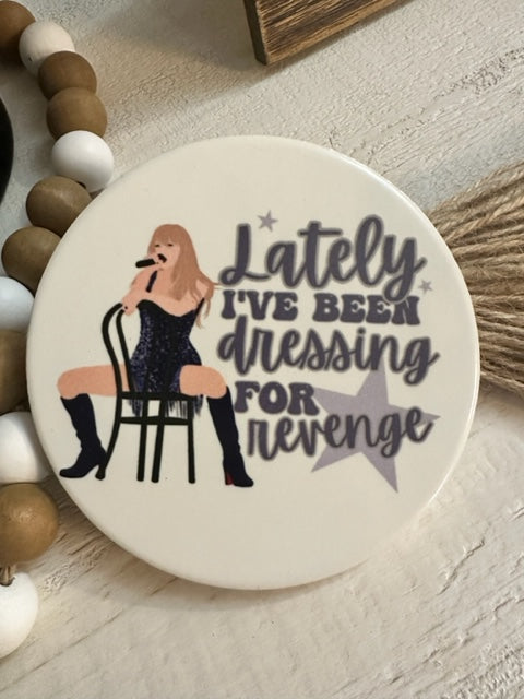 Dressing for Revenge - Taylor Swift Ceramic Coasters