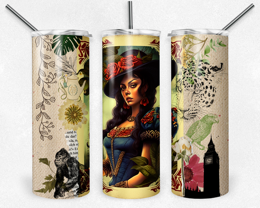 Jane - Magical - Vintage 20oz Skinny Tumbler