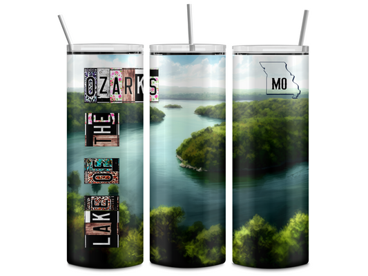 Lake of the Ozarks - Missouri 20oz Skinny Tumbler