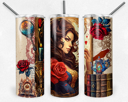 Belle - Magical - Vintage 20oz Skinny Tumbler