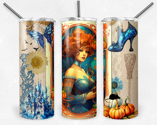 Cinderella - Magical - Vintage 20oz Skinny Tumbler