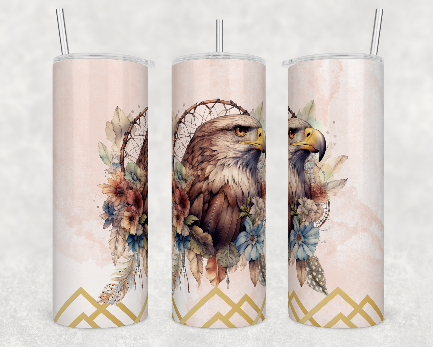 Eagle Dreamcatcher 20oz Skinny Tumbler