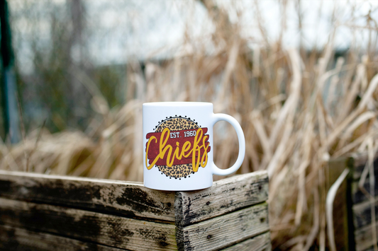 Kansas City Chiefs / Leopard Coffee Mug