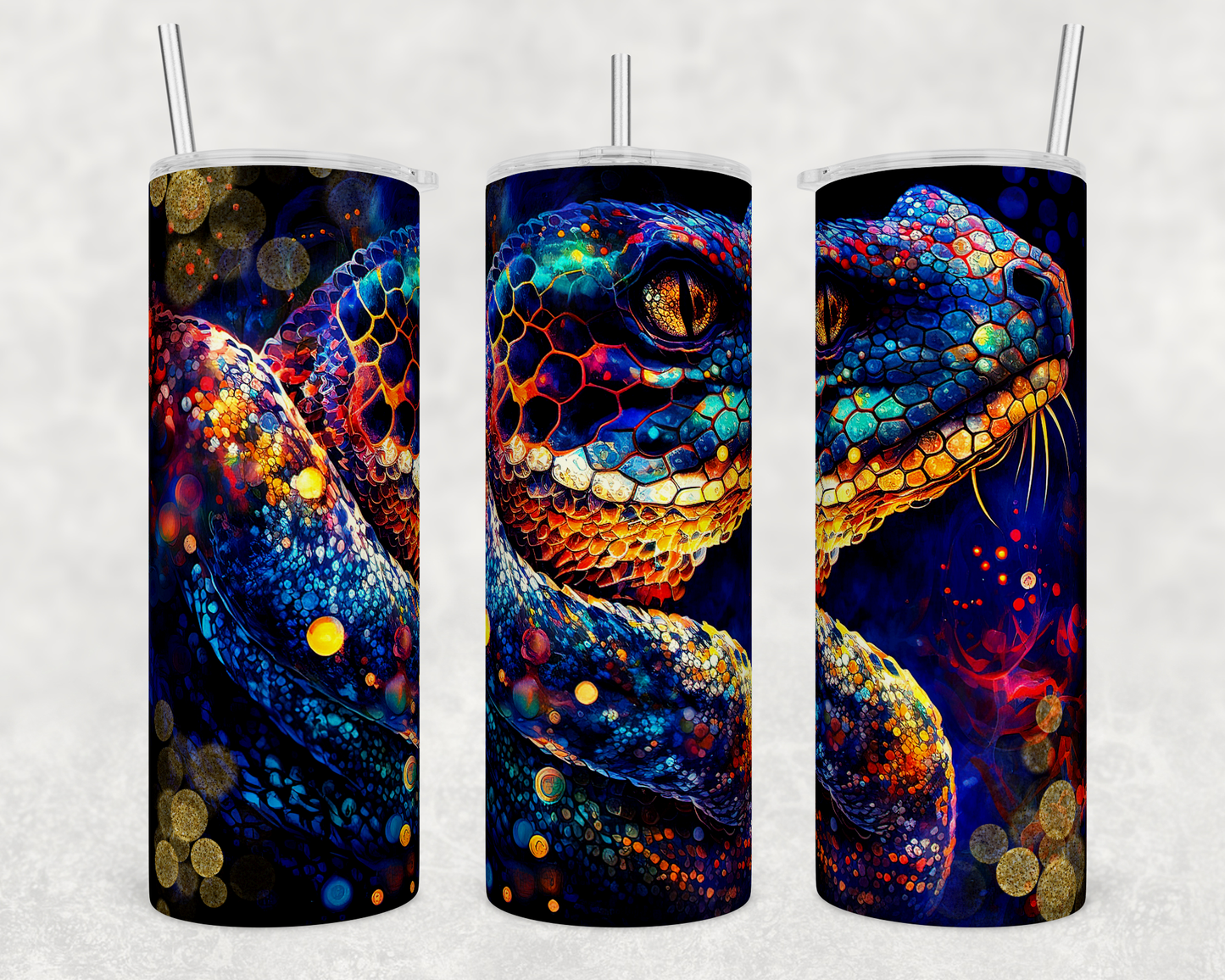Snake Ink 20oz Skinny Tumbler