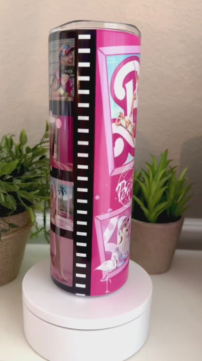 Barbie Movie 20oz Skinny Tumbler