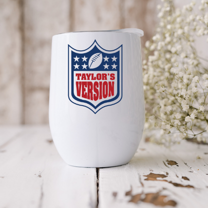 Taylor's Version - Football Wine Tumbler