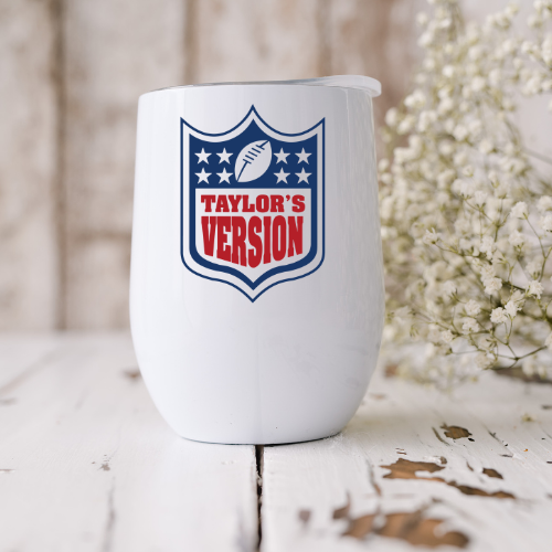 Taylor's Version - Football Wine Tumbler