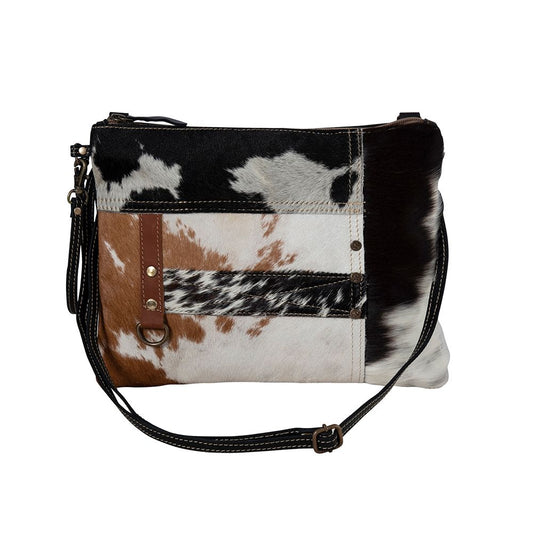 Tyler Ridge Hair-On Leather Myra Bag