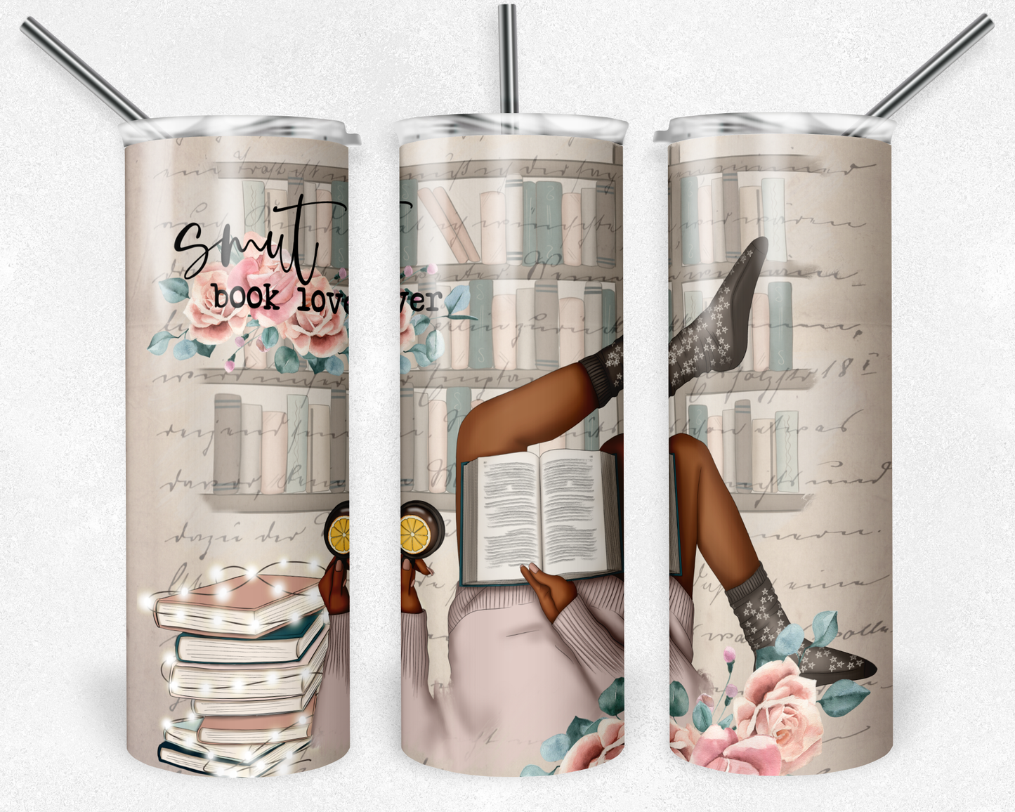 Smut Book Lover 20oz Skinny Tumbler