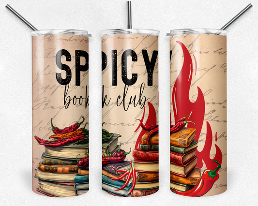 Spicy Book Club - Smut 20oz Skinny Tumbler