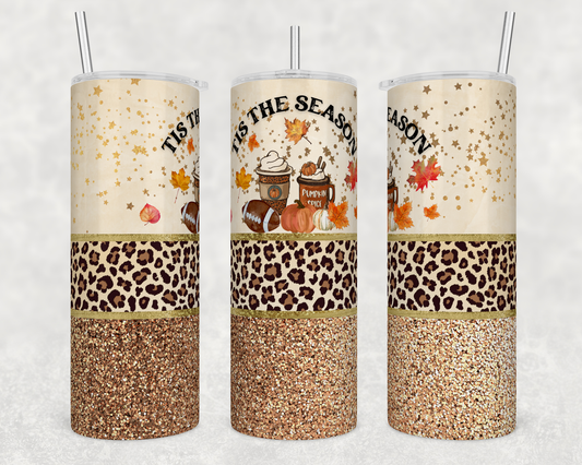 Tis the Season -Fall 20oz Skinny Tumbler